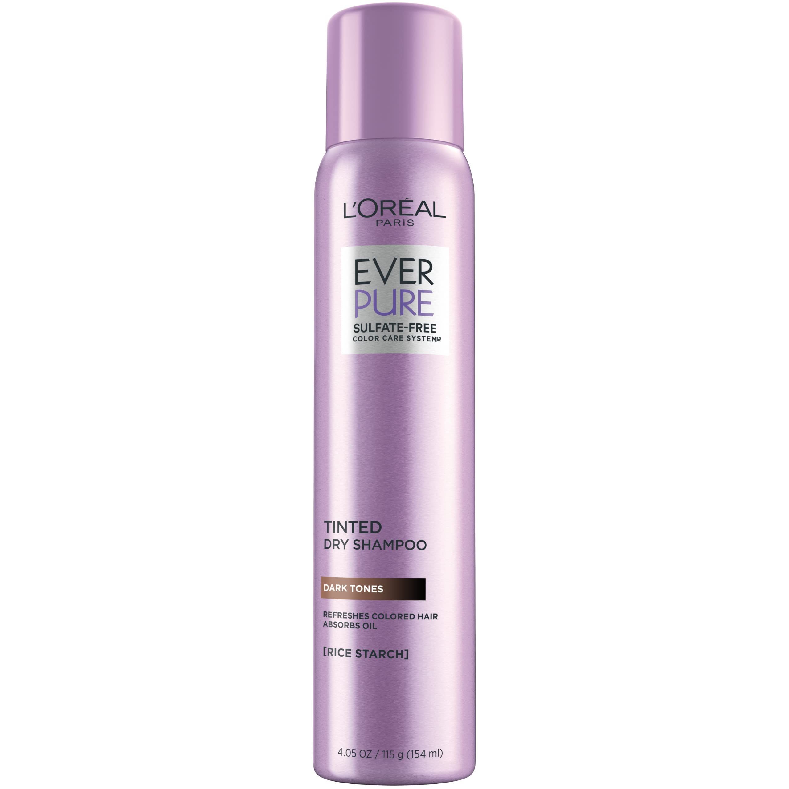 EverPure Sulfate Free Tinted Dry Shampoo for Dark Hair