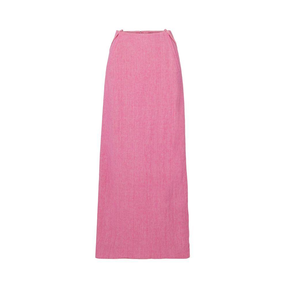  Novio Linen Maxi Skirt