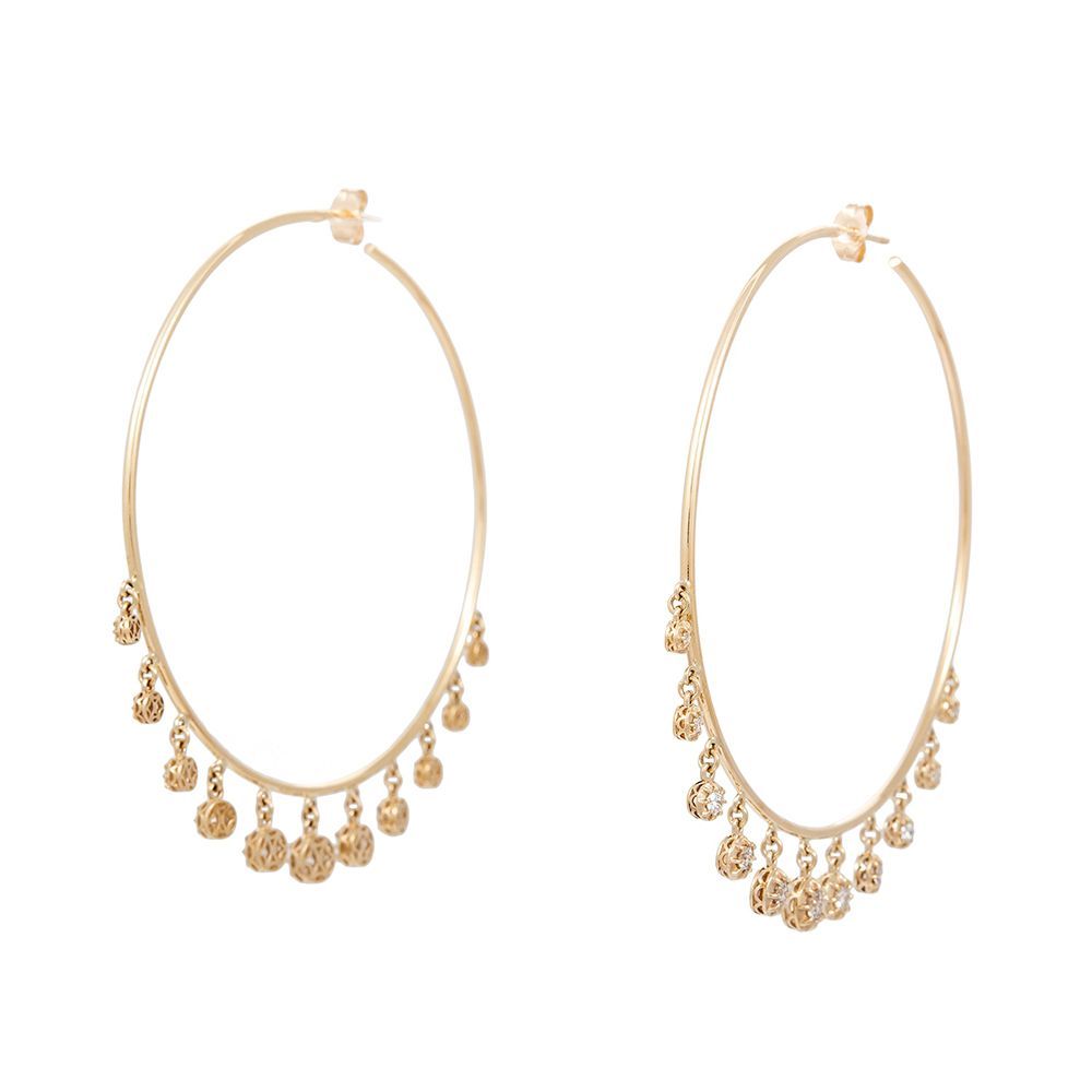 Sophia Shaker Hoops