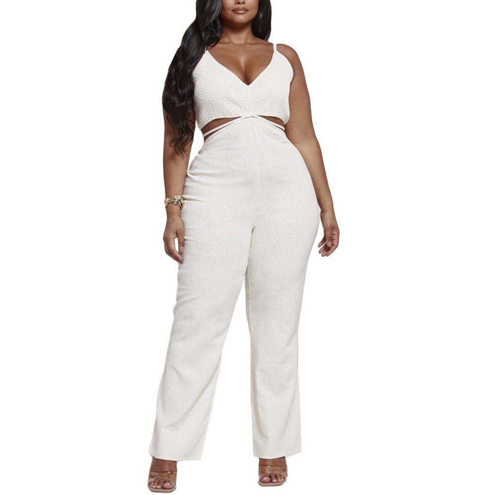 Sleeveless Cutout Jumpsuit 