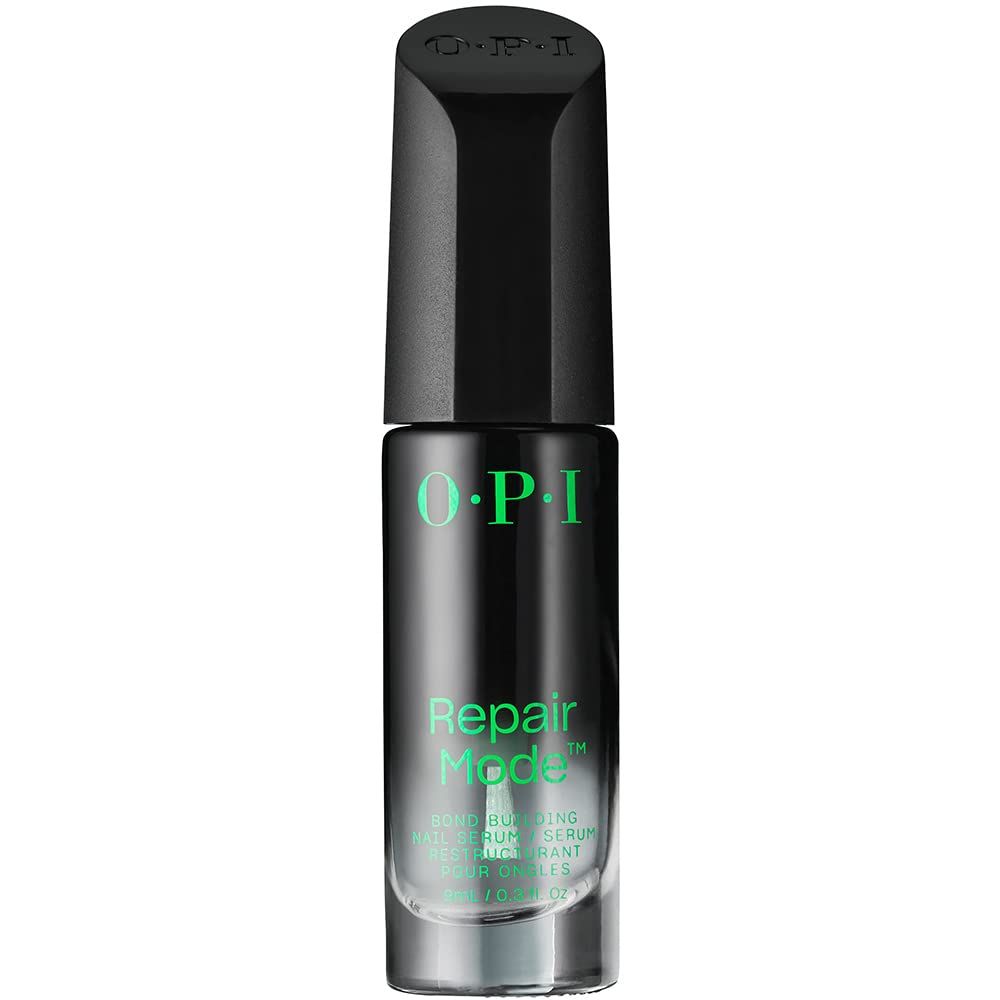 OPI Repair Mode Bond Building Nail Serum, Keratin Protein, Repaired Nails in 6 Days, Vegan Formula, Clear, 0.3 fl oz