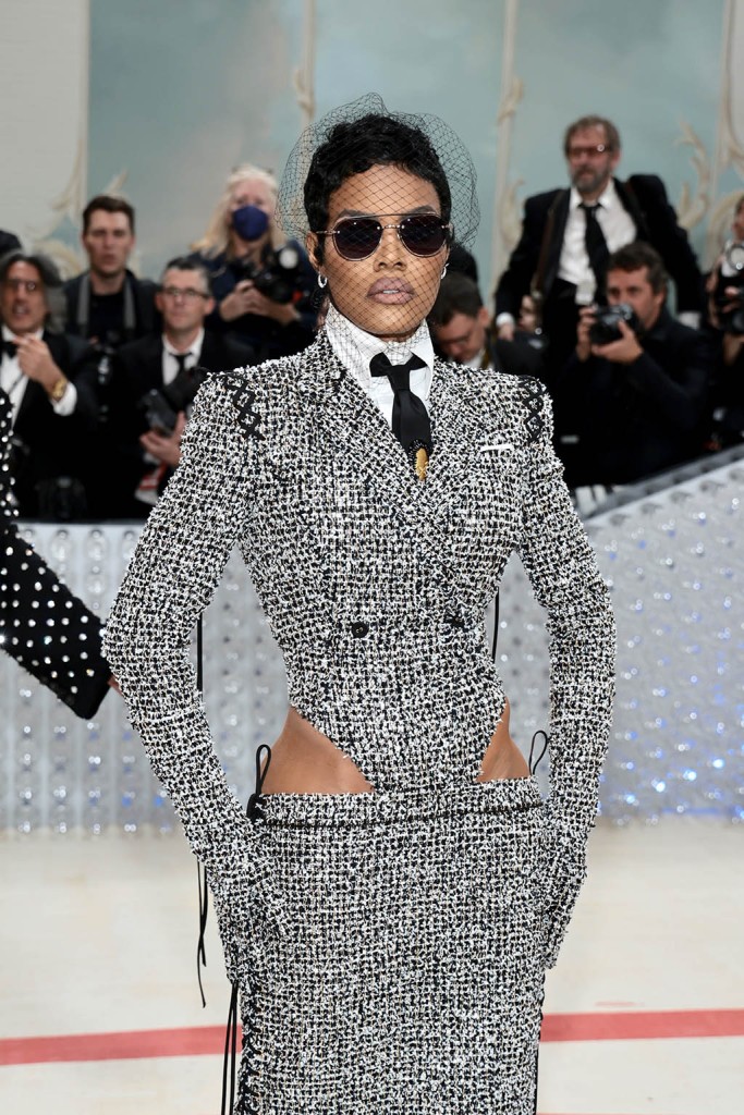 Teyana Taylor, Met Gala 2023, Red Carpet, Thom Browne