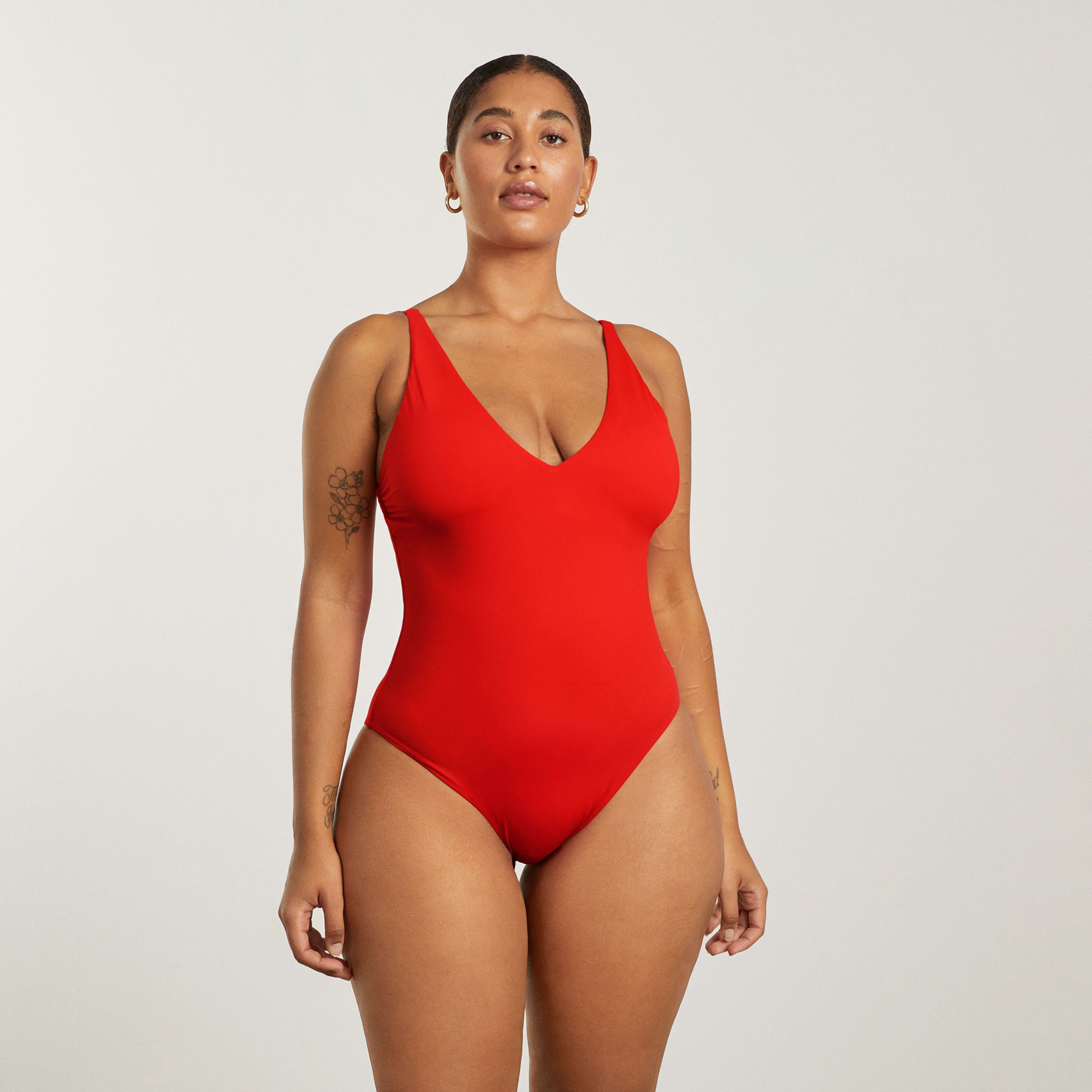 The V-Neck One-Piece