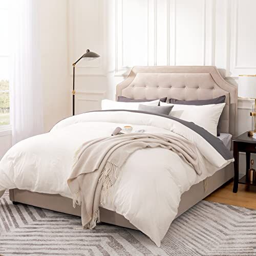 100% Washed Cotton Duvet Cover Set 