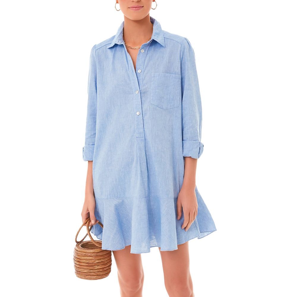 Chambray Callahan Shirt Dress