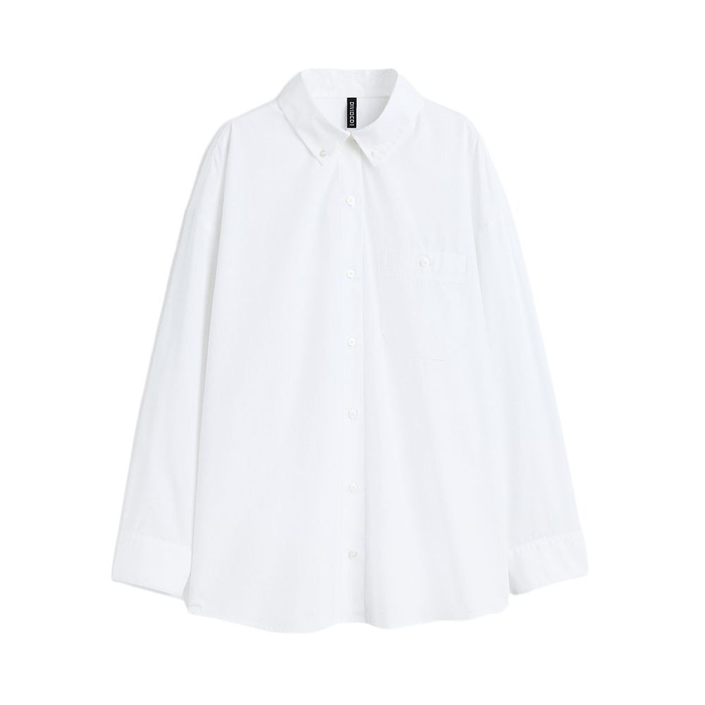 Oversized Poplin Shirt