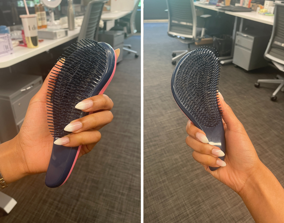 crave naturals glide thru detangling brush review