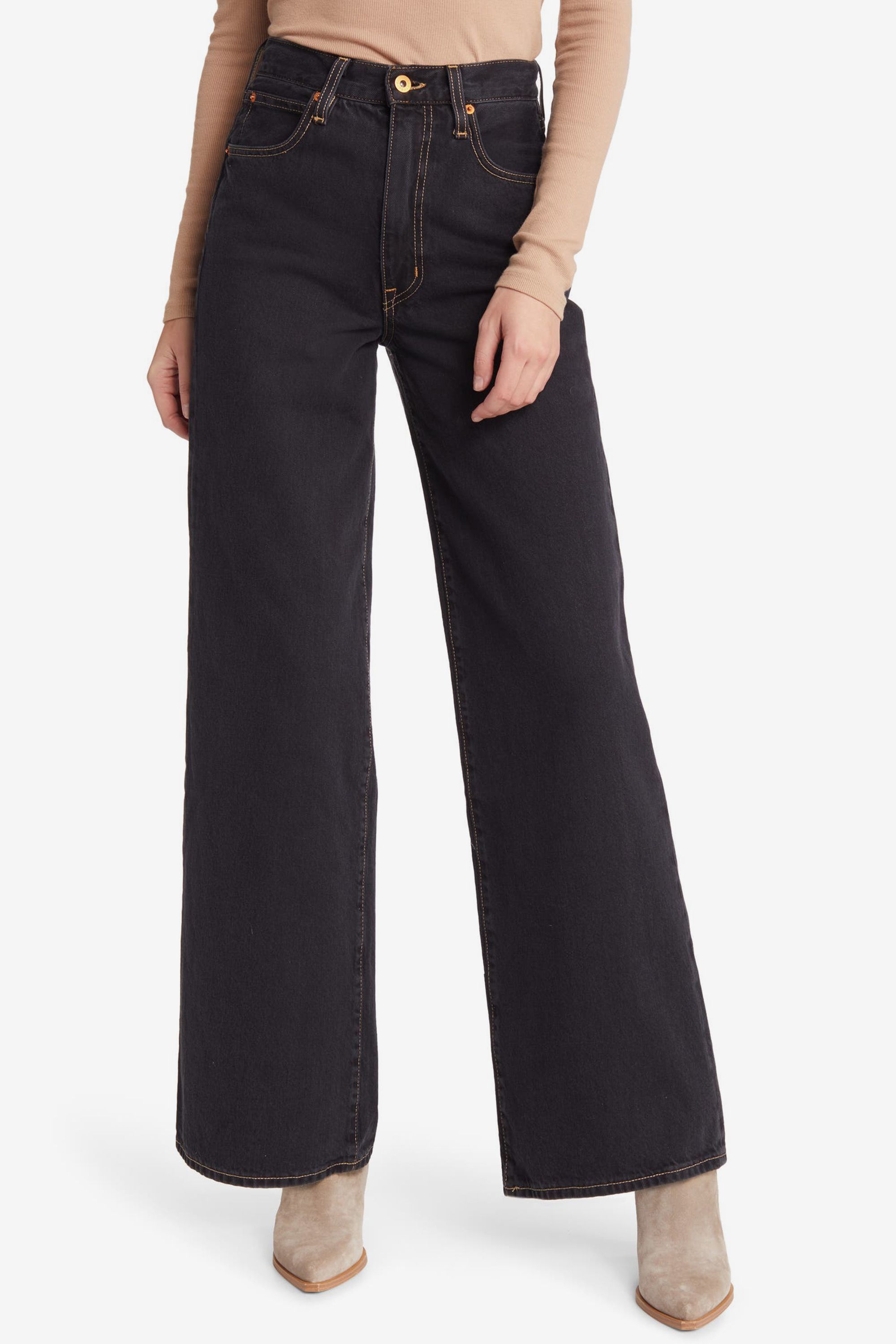 Eva Super Wide Leg Nonstretch Jeans