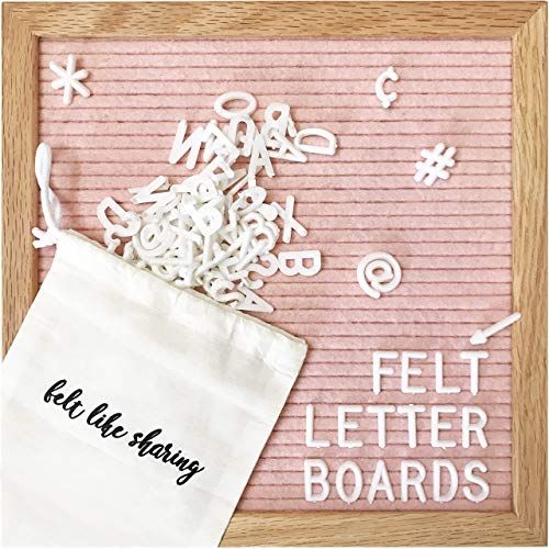 Felt Like Sharing Felt Letter Board